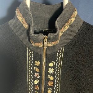 Vintage Tundra Canada half zip fleece - size L